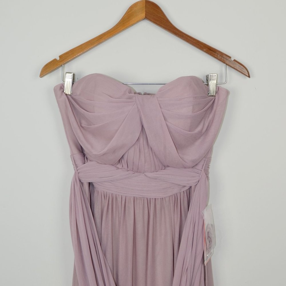 Birdy Grey Convertible Chickie Bridesmaid Dress Mauve NEW Size M - Picture 9 of 16